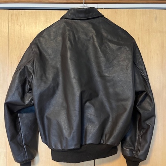 AVIREX LIMITED US ARMY AIR FORCES A-2 HORSEHIDE BOMBER JACKET SIZE 42 - Picture 2 of 7